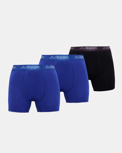 Siyah Logo Kabox Erkek Siyah-Lacivert Regular Fit Boxer - KAPPA® Türkiye