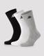 Authentic Sally  3pack Unisex Beyaz Regular Fit Çorap