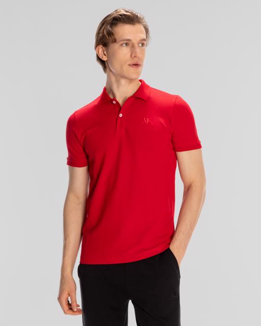 Kırmızı Authentic Ferior Erkek Kırmızı Regular Fit Polo Tişört - KAPPA® Türkiye