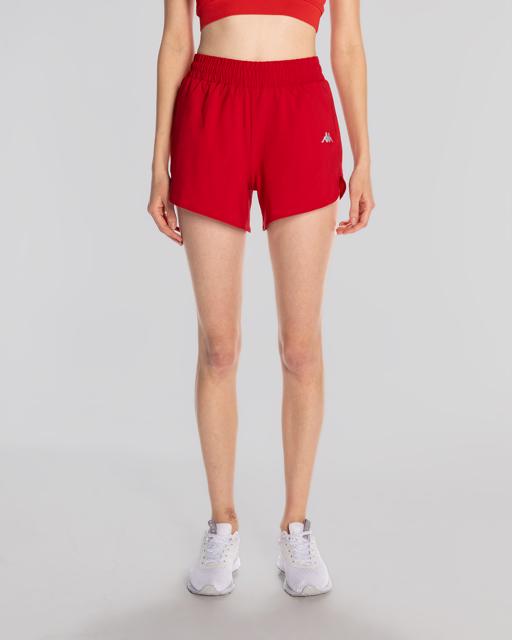 Kırmızı Survivor Woman Short 2 Kadın Kırmızı Regular Fit Performance Şort - KAPPA® Türkiye