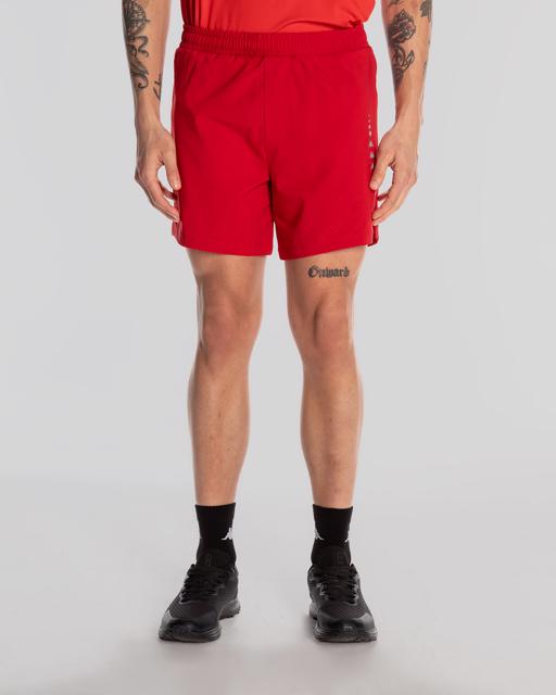 Kırmızı Edoro Short Erkek Kırmızı Regular Fit Performance Şort - KAPPA® Türkiye