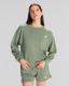 Authentic Sylia Sweatshirt Kadın Yeşil Regular Fit Sweatshirt