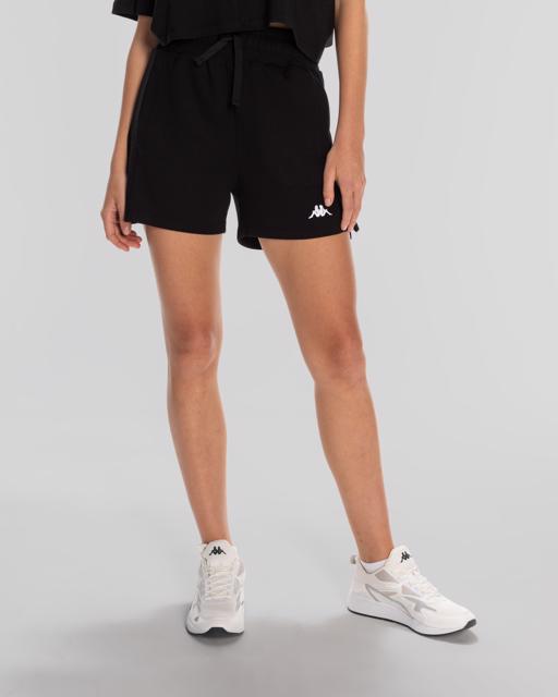 Siyah Authentic Sylia Short Kadın Siyah Regular Fit Şort - KAPPA® Türkiye