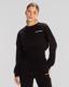 Authentic Jessa-Wmn-Sweatshirt Kadın Siyah Regular Fit Sweatshirt