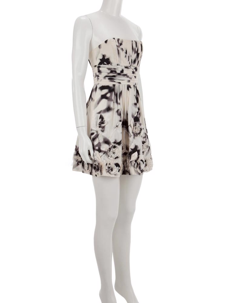 Bayan Beyaz BCBG MAX AZRIA ELBİSE