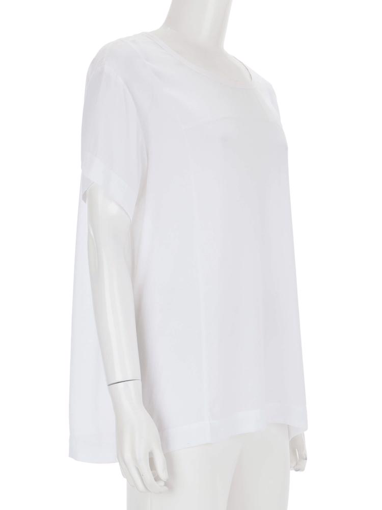 Bayan Beyaz DKNY PURE BLUZ