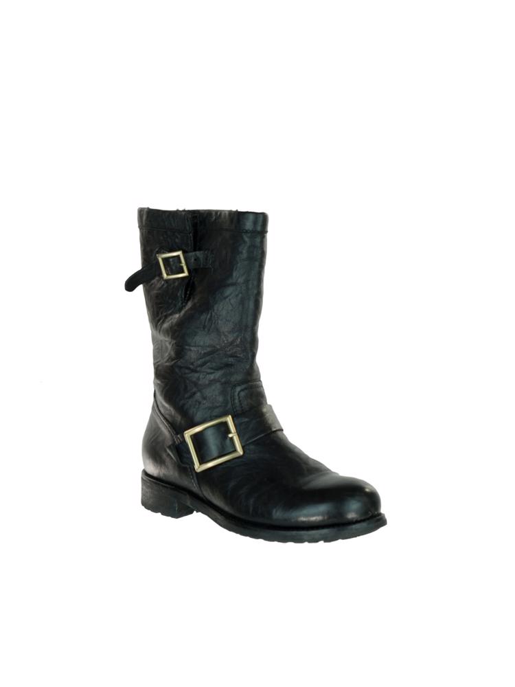 Bayan Siyah JIMMY CHOO ÇİZME