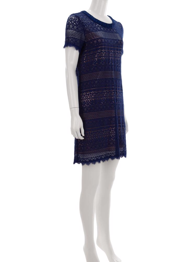 Bayan Lacivert BCBG MAX AZRIA ELBİSE