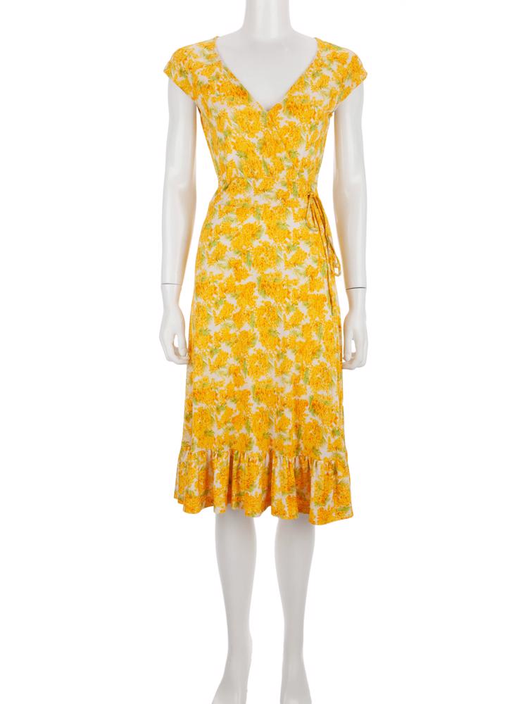 Bayan Sarı DIANE VON FURSTENBERG ELBİSE