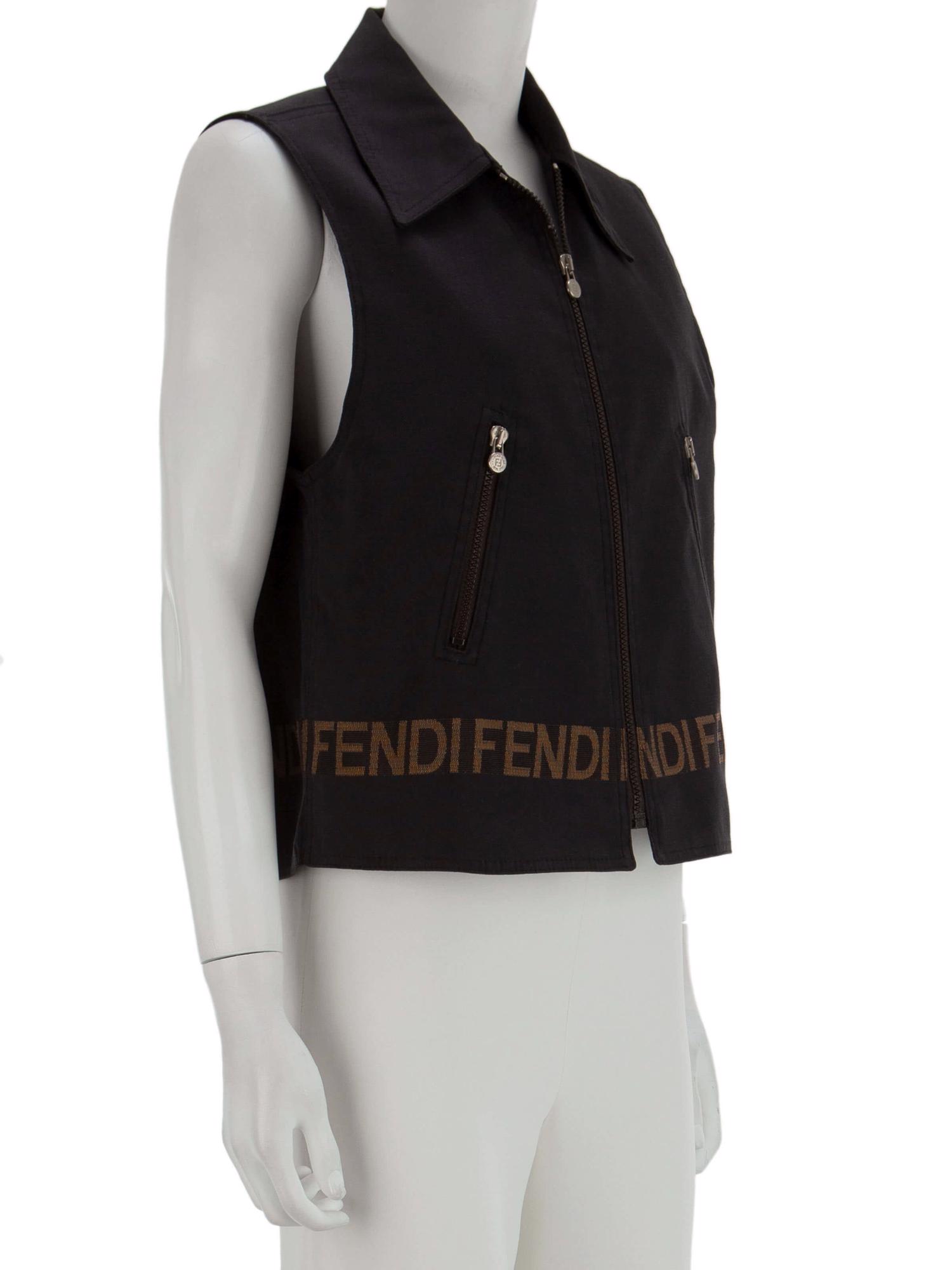 Bayan Siyah FENDI YELEK