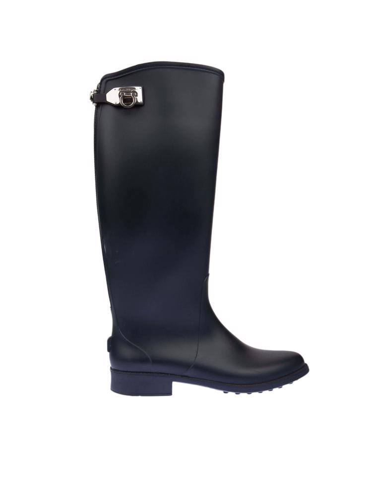 Bayan Lacivert SALVATORE FERRAGAMO ÇİZME