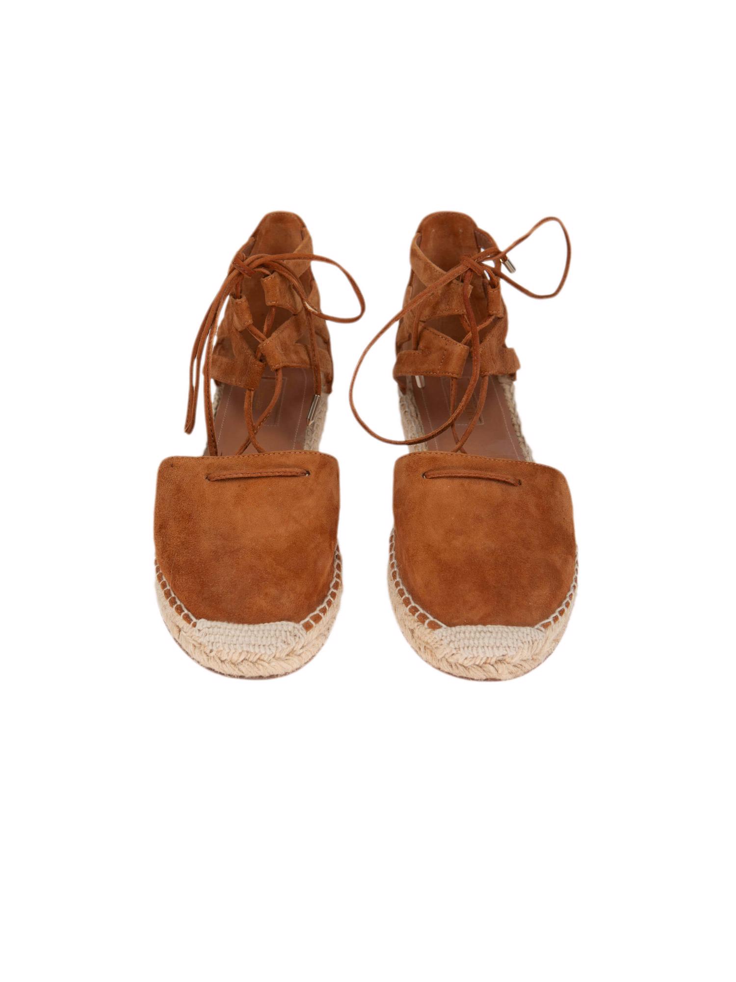 Bayan Kahve AQUAZZURA ESPADRİL