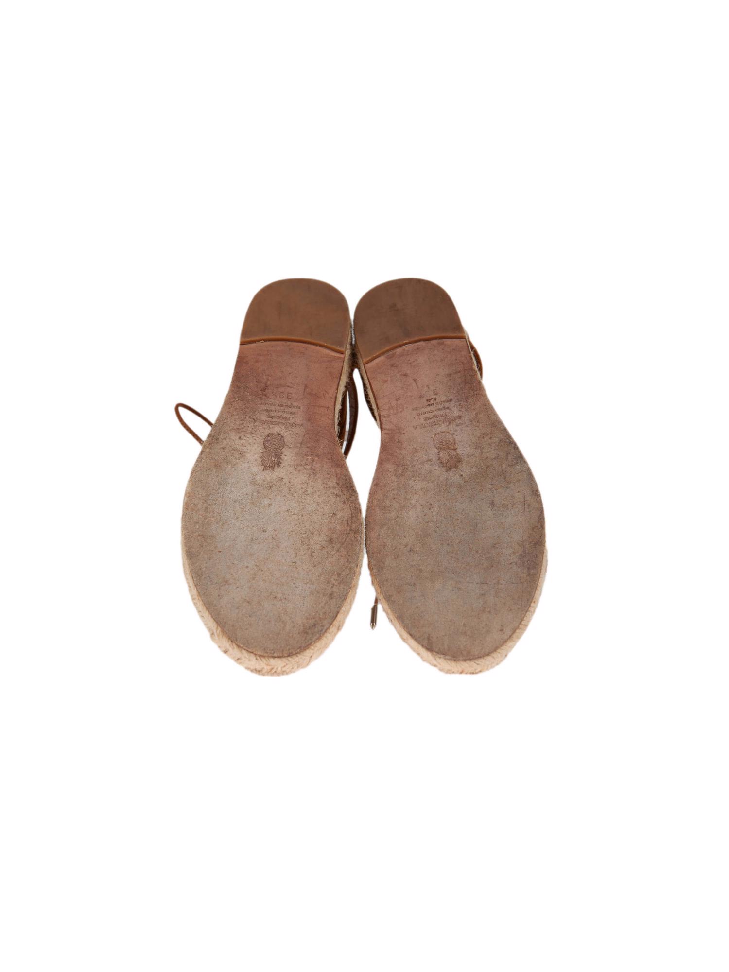 Bayan Kahve AQUAZZURA ESPADRİL