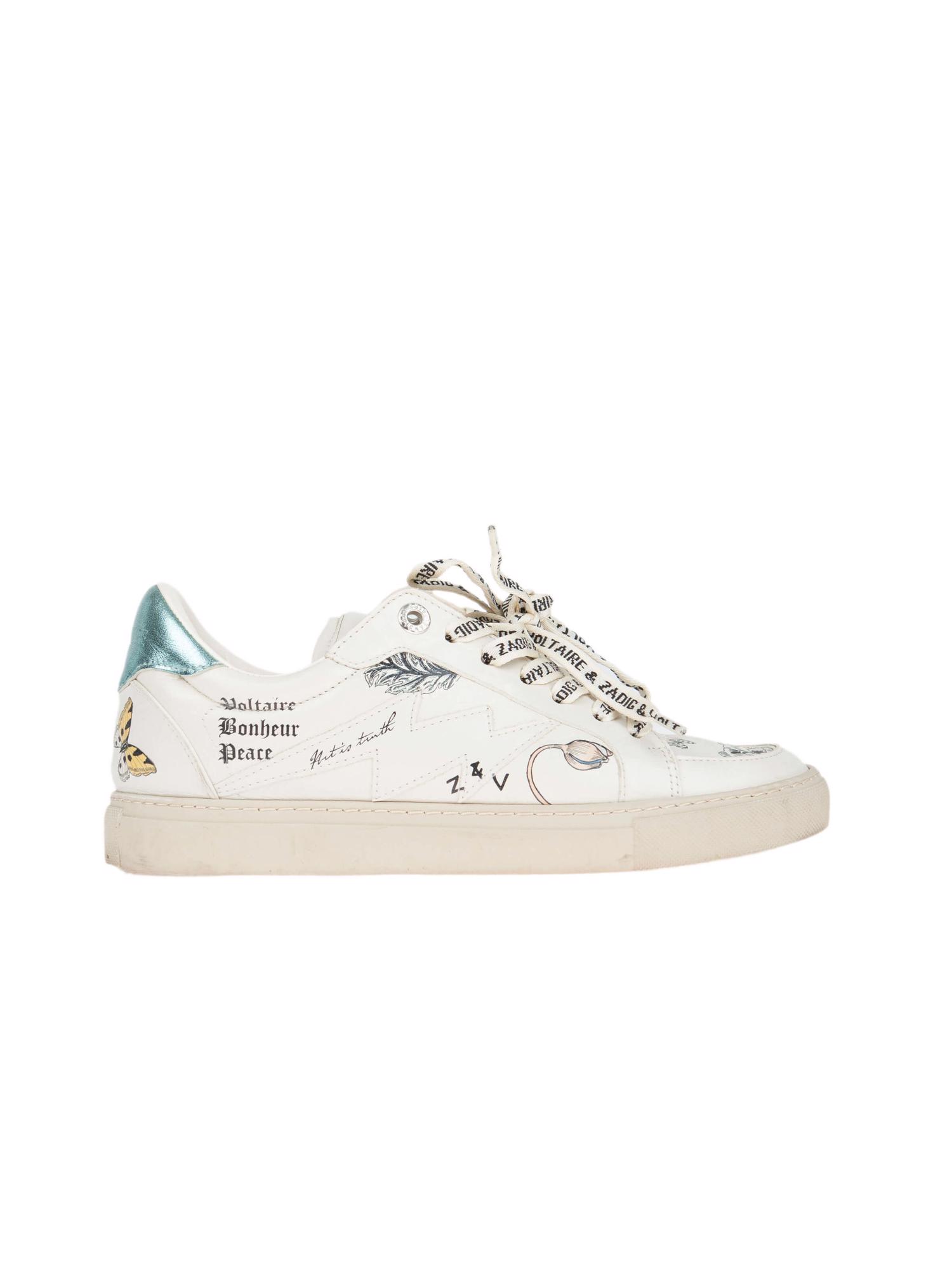 Bayan Beyaz ZADIG&VOLTAIRE SNEAKER