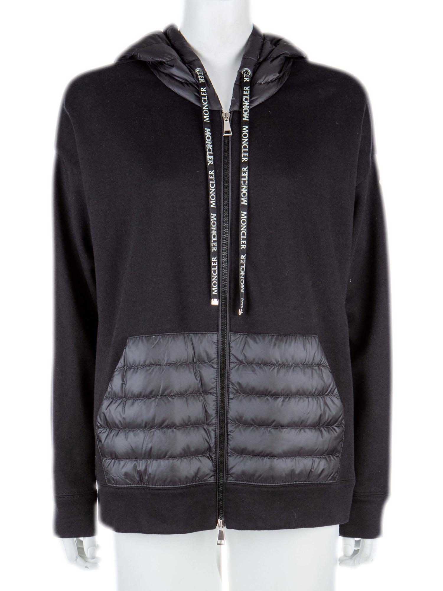 Bayan Siyah MONCLER SWEATSHIRT