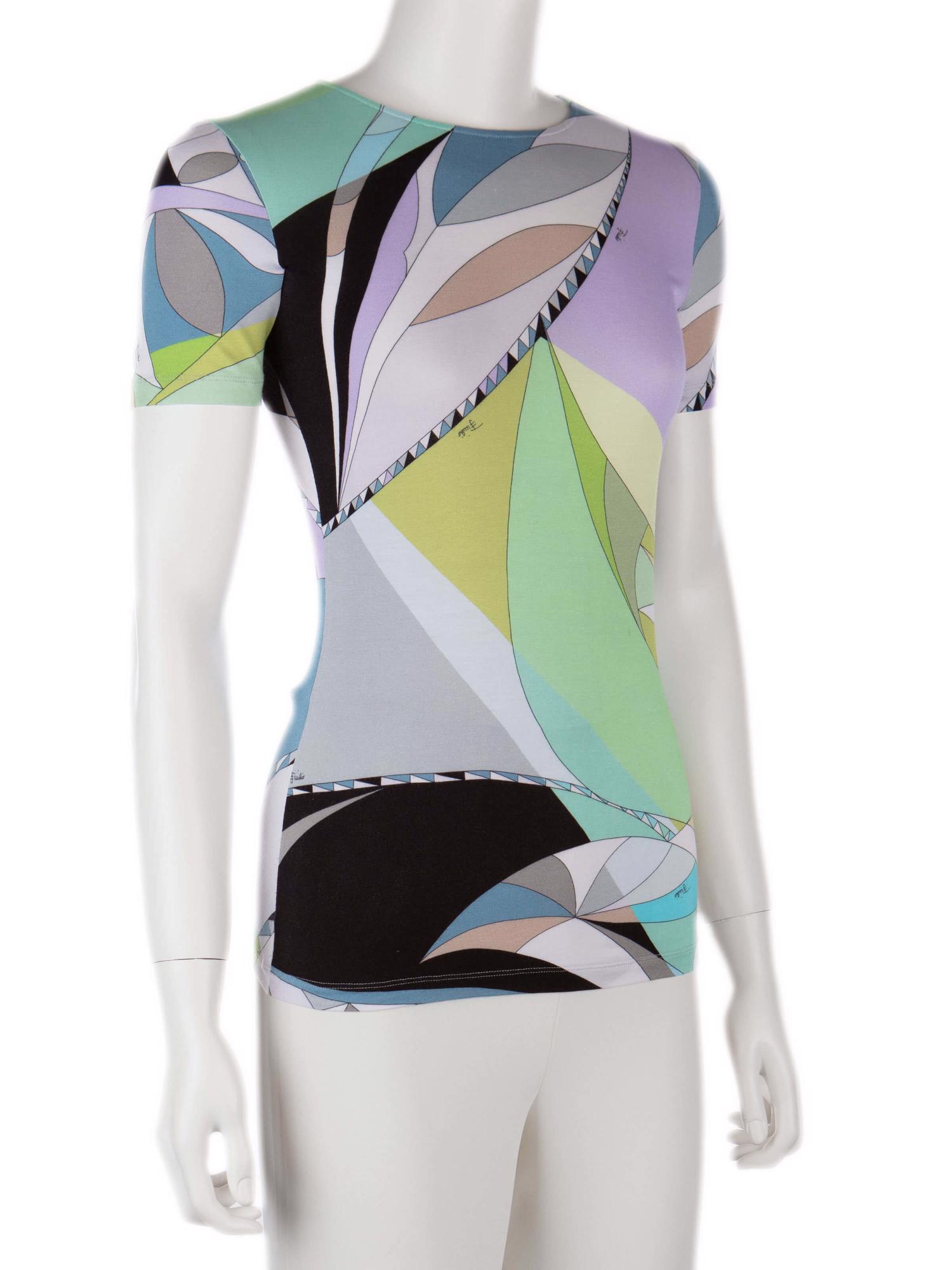 Bayan Mor EMILIO PUCCI T-SHIRT