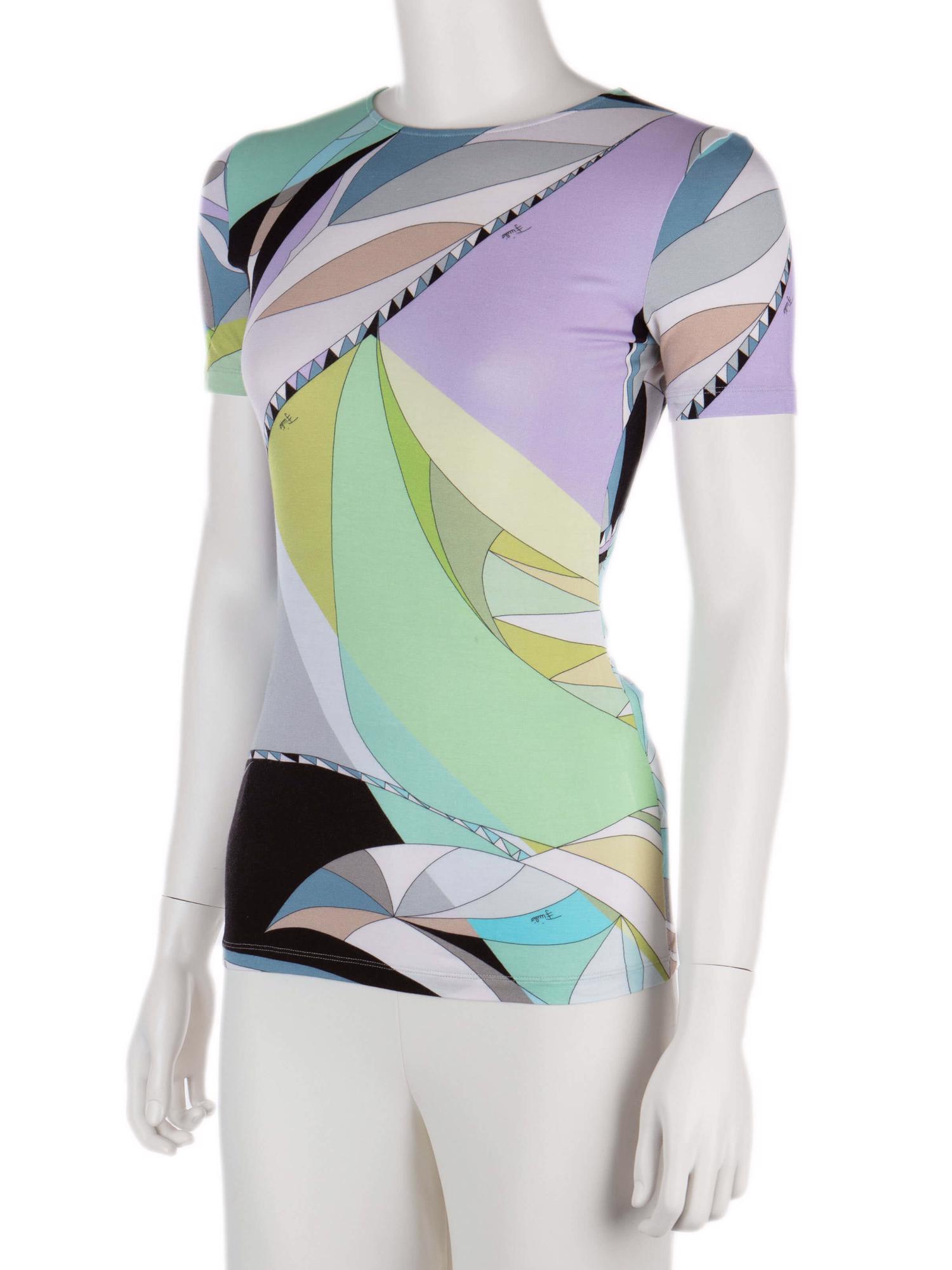 Bayan Mor EMILIO PUCCI T-SHIRT