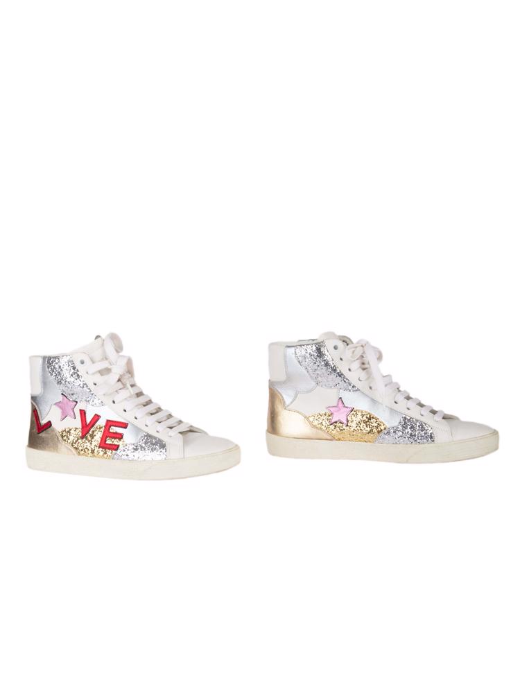 Bayan Beyaz YVES SAINT LAURENT SNEAKER BOT