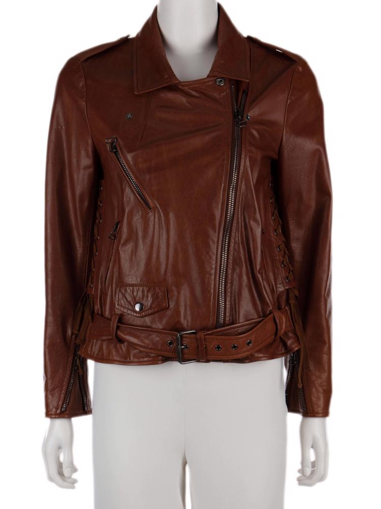 Bayan Kahve PHILLIP LIM DERİ CEKET