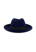 Bayan Mavi Siyah Şeritli Şapka