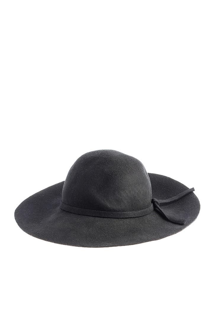 Bayan Siyah Fiyonklu Disket Şapka