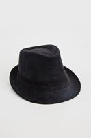 Bayan Siyah Kadife Şapka
