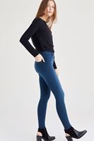 Bayan Yeşil Yüksek Bel Skinny Jean
