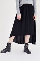 Women Black Long Skirt