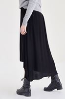 Women Black Long Skirt