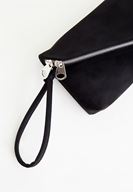 Bayan Siyah Zarf Kesim Detaylı Çanta
