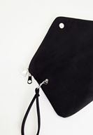 Bayan Siyah Zarf Kesim Detaylı Çanta
