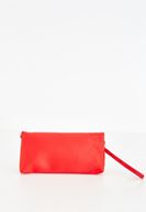 Bayan Kırmızı Zarf Kesim Detaylı Çanta