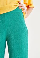 Bayan Yeşil Bol Pantolon