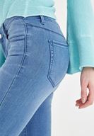 Bayan Mavi Normal Bel Skinny Jean