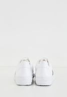 Bayan Beyaz Parlak Gümüş Detaylı Spor Ayakkabı
