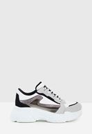 Women White Stripe Detailed Sneakers