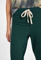 Bayan Yeşil Orta Bel Jogger Pantolon
