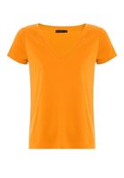 Women Orange Soft Touch T-Shirt