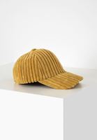 Bayan Sarı Dokulu Şapka