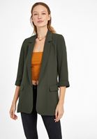 Bayan Yeşil Blazer Ceket