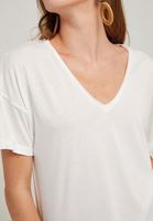 Women Cream Oversize T-Shirt