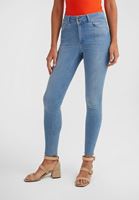 Women Blue High-Rise Skinnky Jeans