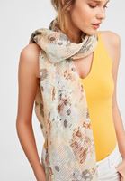 Women Mixed Patterned Scarf