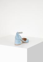 Bayan Mavi Topuklu Ayakkabı