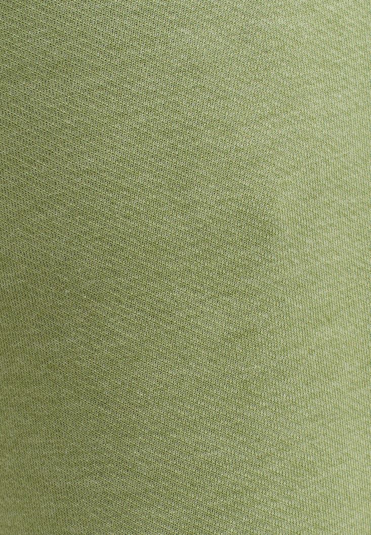 Women Green Pleated Sweat Pants