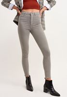Women Grey Skinny Pants With Recovery Effect