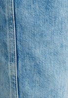Bayan Mavi Ultra Yüksek Bel Cep Detaylı Denim Pantolon