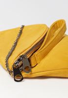 Bayan Sarı Fermuar Detaylı Askılı Çanta