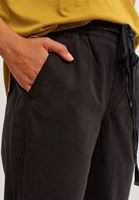 Bayan Siyah Yumuşak Dokulu Baggy Pantolon ( TENCEL™ )
