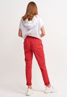Women Red Carrot Fit Pants (TENCEL ™)